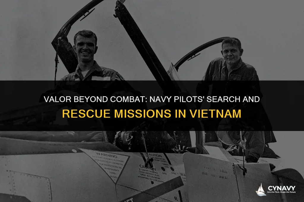 did navy pilots do search and rescue in vietnam war