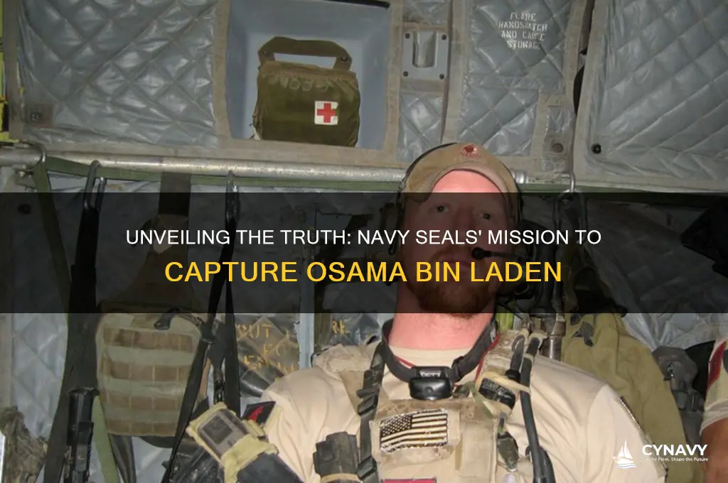 did navy seals get osama bin laden