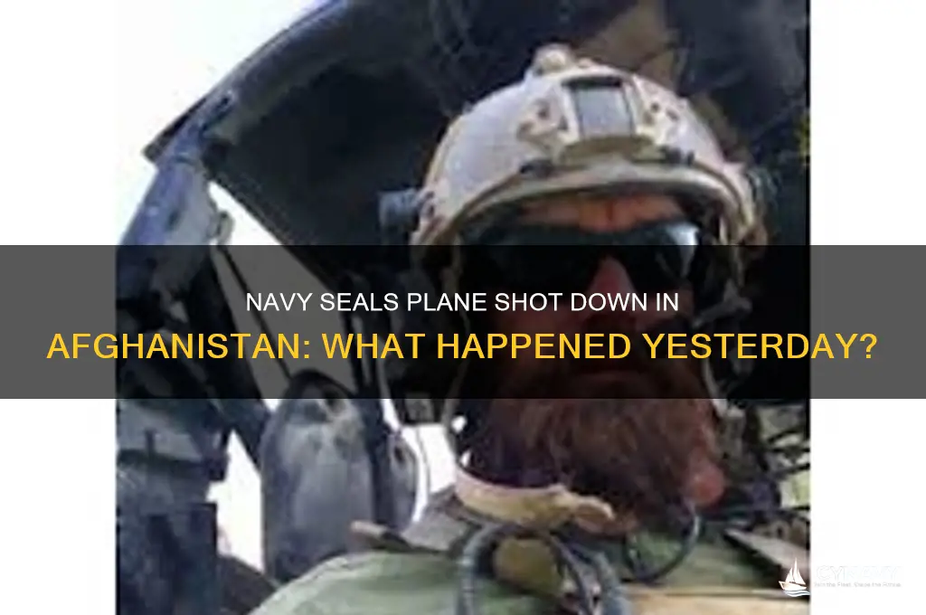 did navy seals plane get shot down in afghanistan yesterday