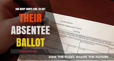 Navy Ships' Absentee Ballot Crisis: Did Sailors Miss Their Vote?