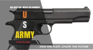 Exploring the Cross-Branch Use of M1911 A1 Pistols: Navy and Army Markings