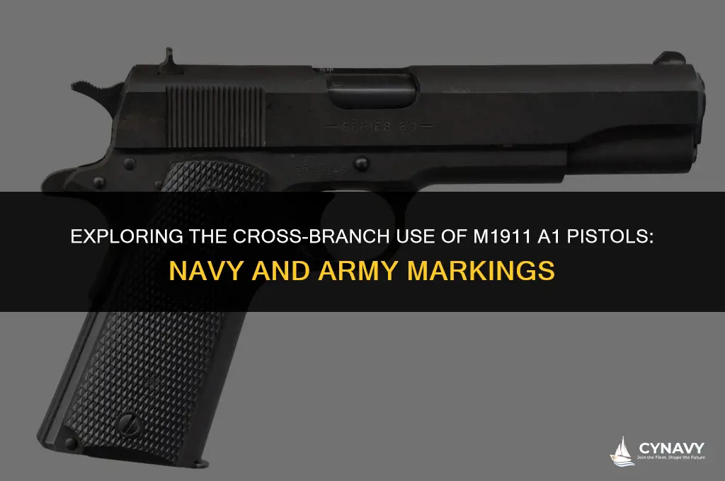 did navy use m1911 a1s marked u s army