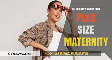 Old Navy's Plus-Size Maternity Line: Discontinued or Still Available?