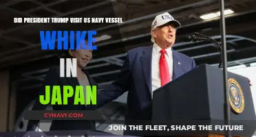 President Trump's Historic Visit to US Navy Vessel in Japan