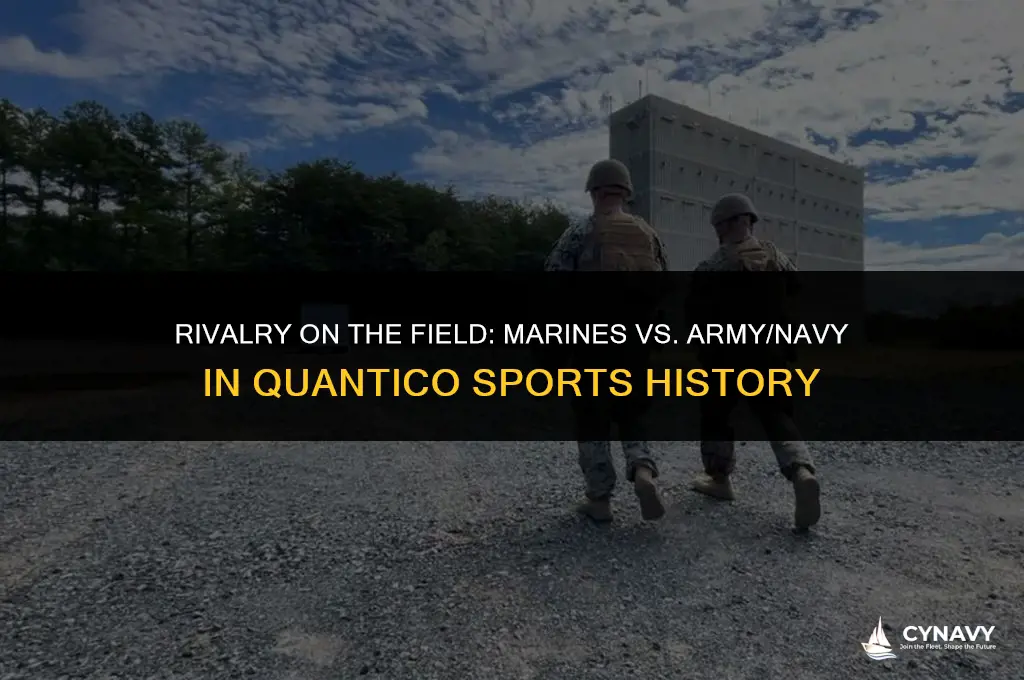 did quantico marines ever play army or navy
