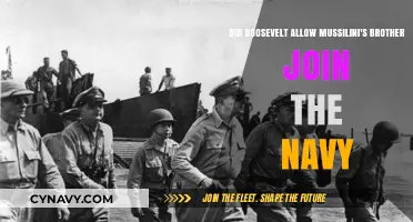 Roosevelt's Controversial Decision: Mussolini's Brother in the Navy