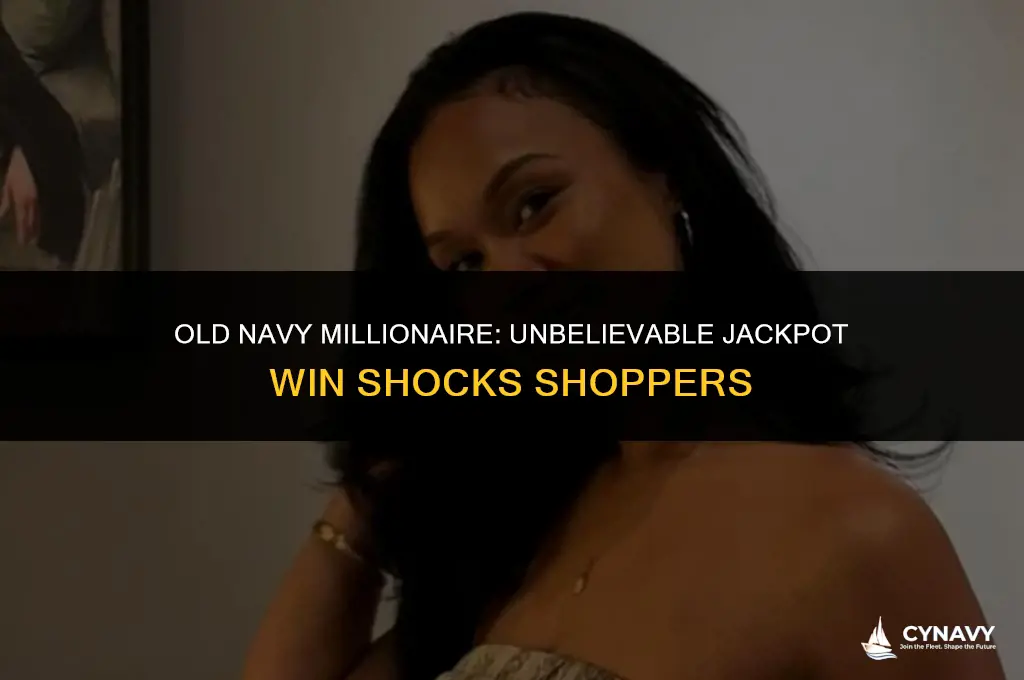 did someone win a million dollars at old navy