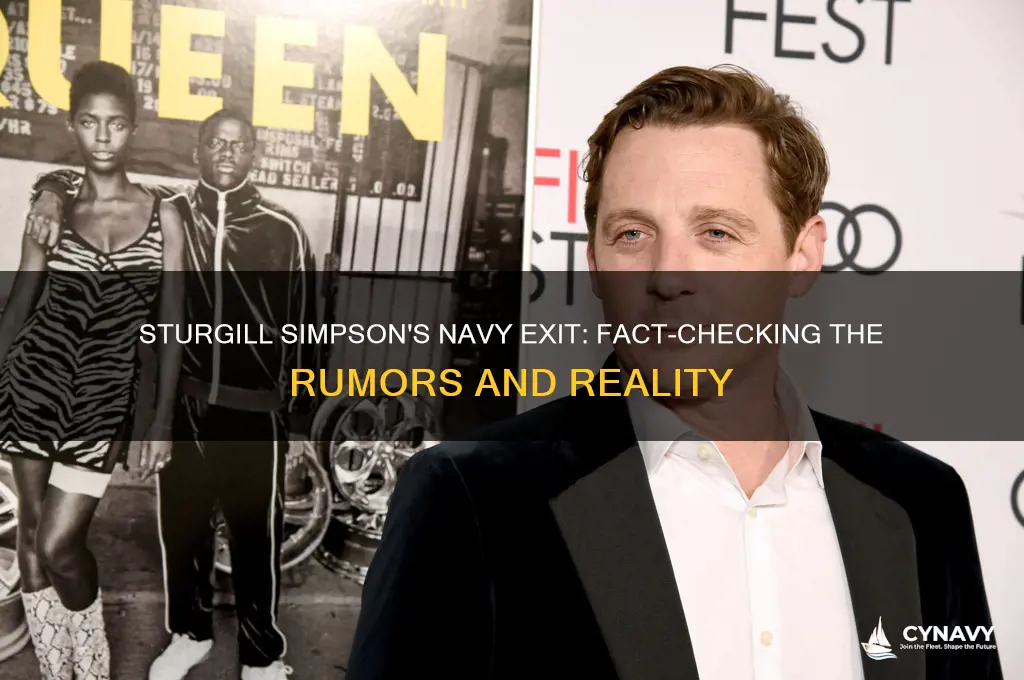 did sturgill simpson get kicked out of the navy