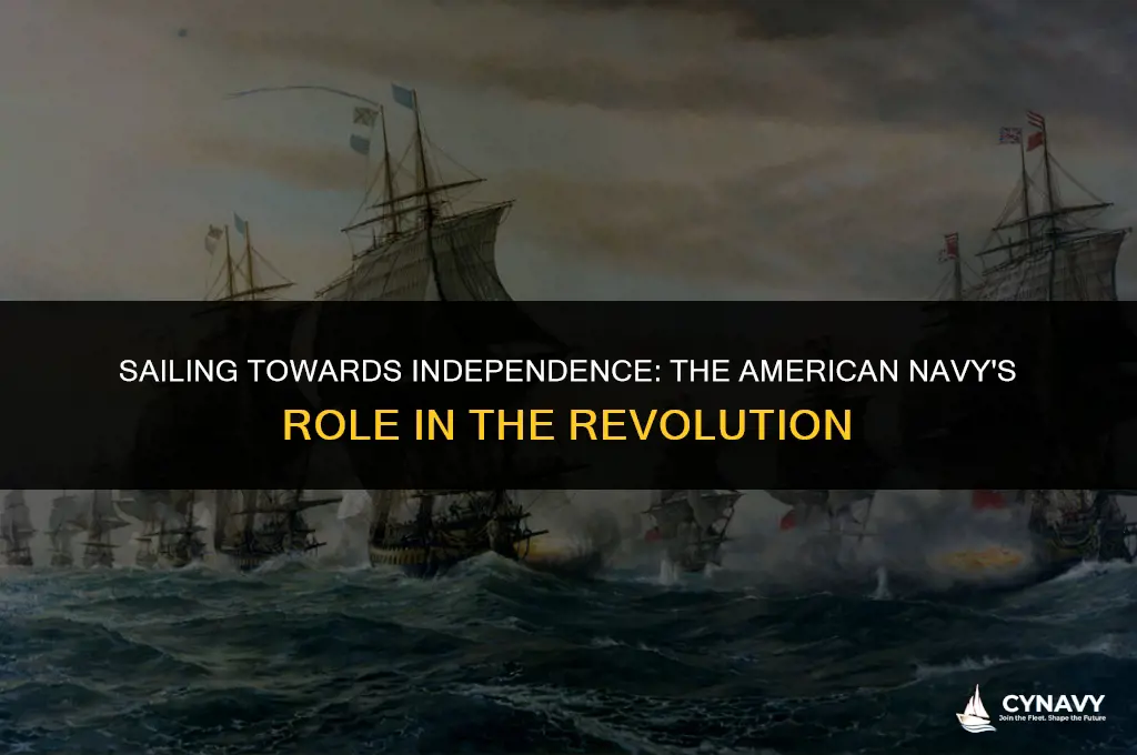 did the americans have a navy in the american revolutio