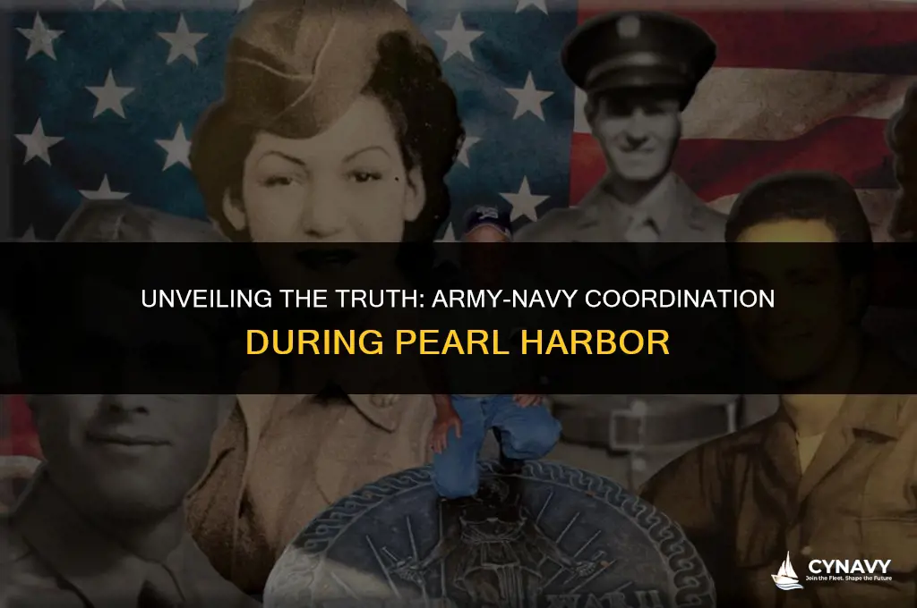 did the army and navy coordinate during pearl harbor