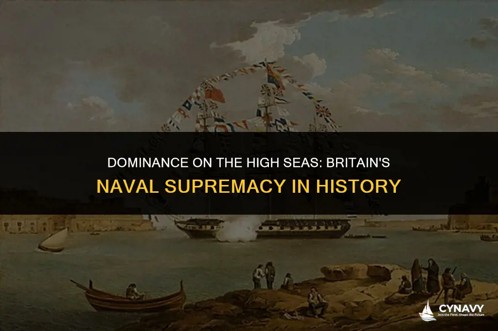 did the british have the largest navy in the world