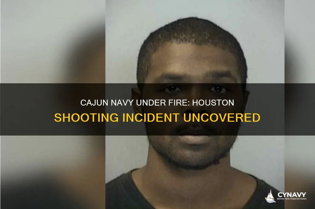 did the cajun navy get shot at in houston