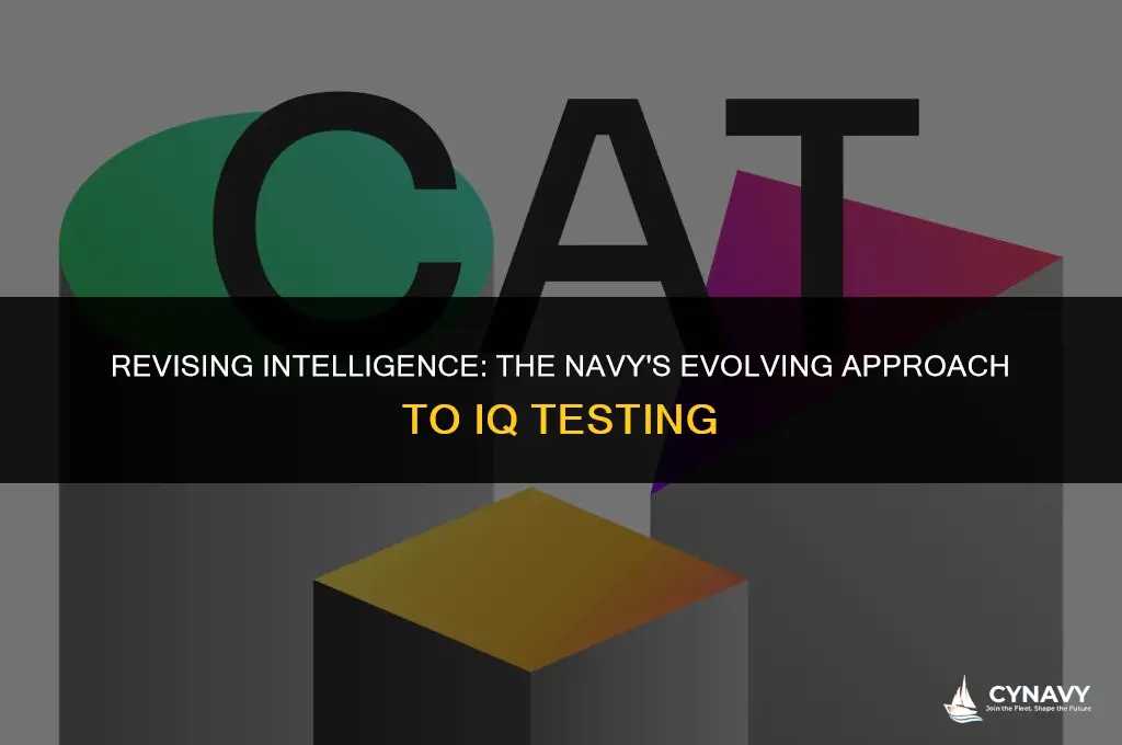 did the navy ever have to redo their iq test