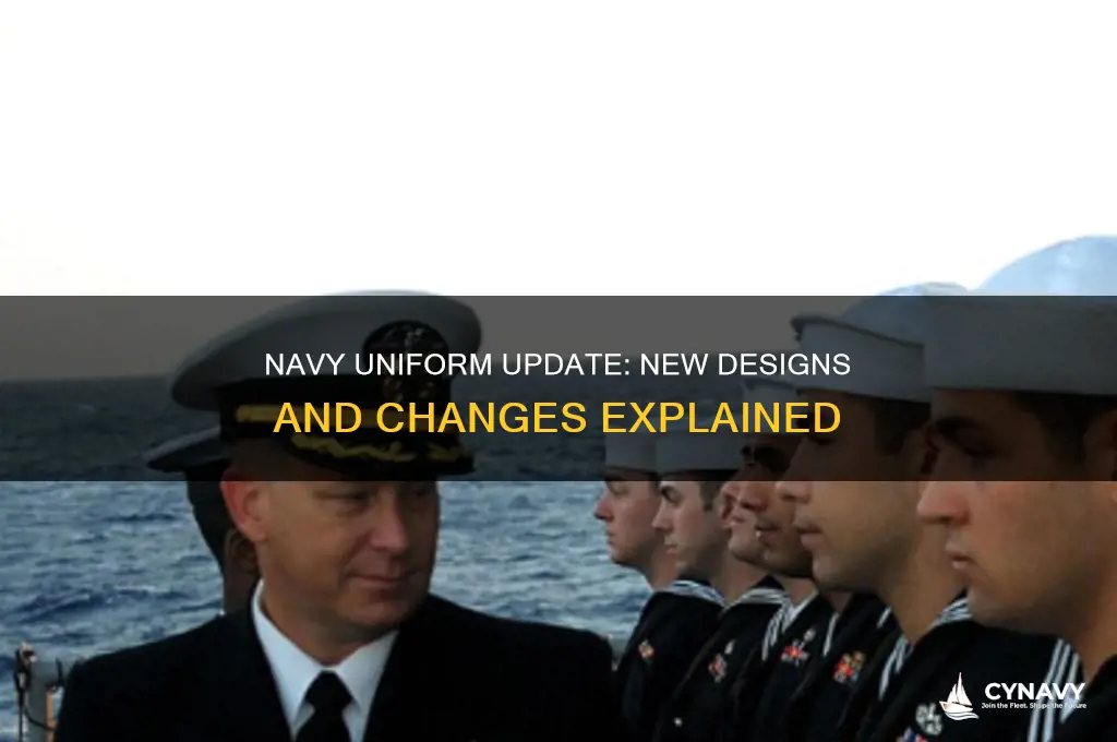 did the navy get new uniforms