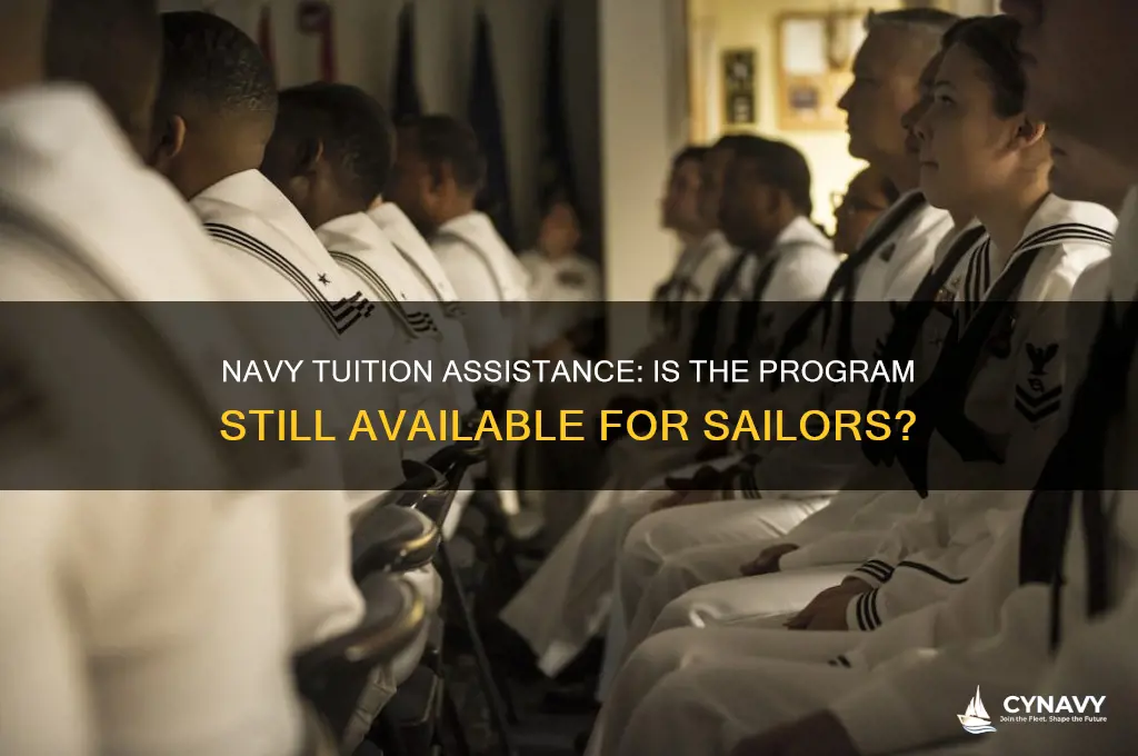 did the navy get rid of tuition assistance
