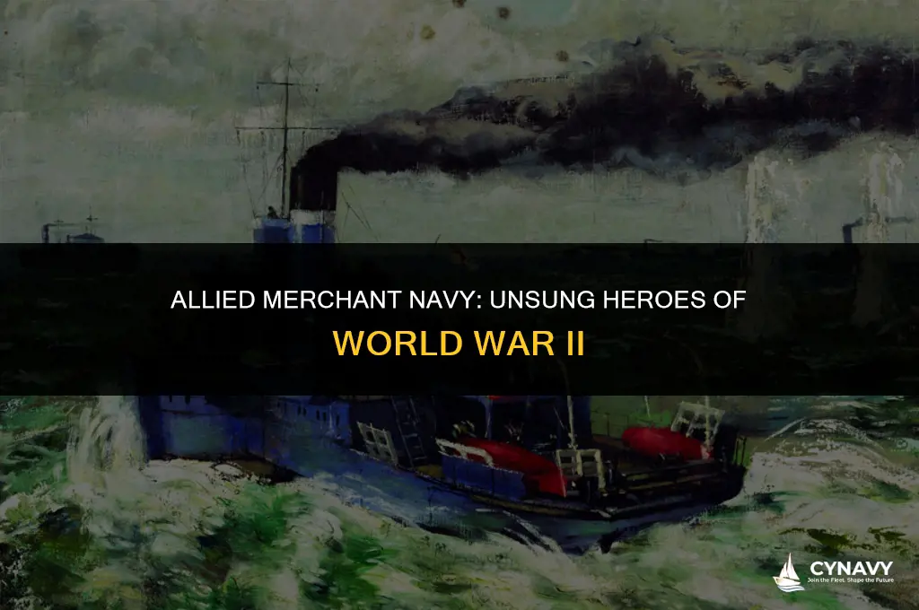 did the navy have merchant ships in ww2