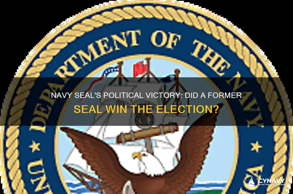 did the navy seal get elected