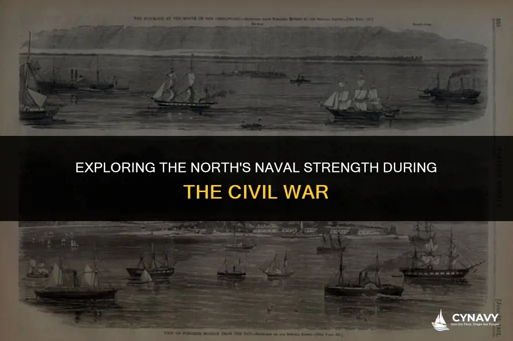 did the north have a navy in the civil war
