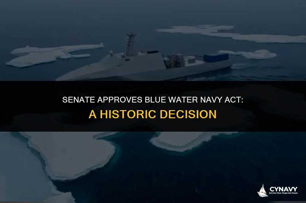 did the senate pass the blue water navy act