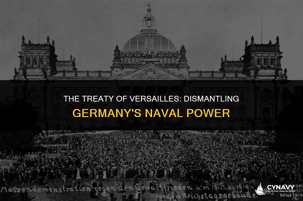 did the treaty of versailles take away germany