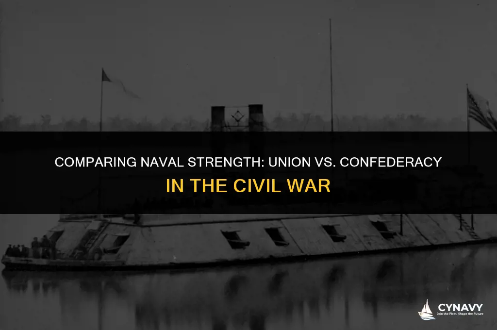 did the union or the confederacy have a better navy