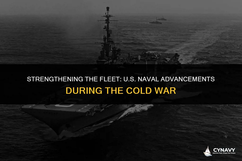 did the us improve its navy in the cold war