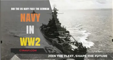 Allied Naval Clash: US and German Fleets in WWII Showdown