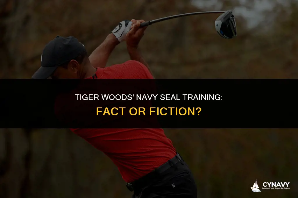 did tiger woods go through navy seal training