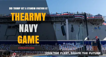 Trump's Army-Navy Game Appearance: Did He Receive a Standing Ovation?