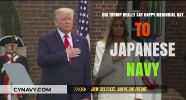 Examining Trump's Controversial Memorial Day Message to the Japanese Navy