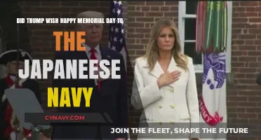 Trump's Memorial Day Greetings: Did They Include the Japanese Navy?
