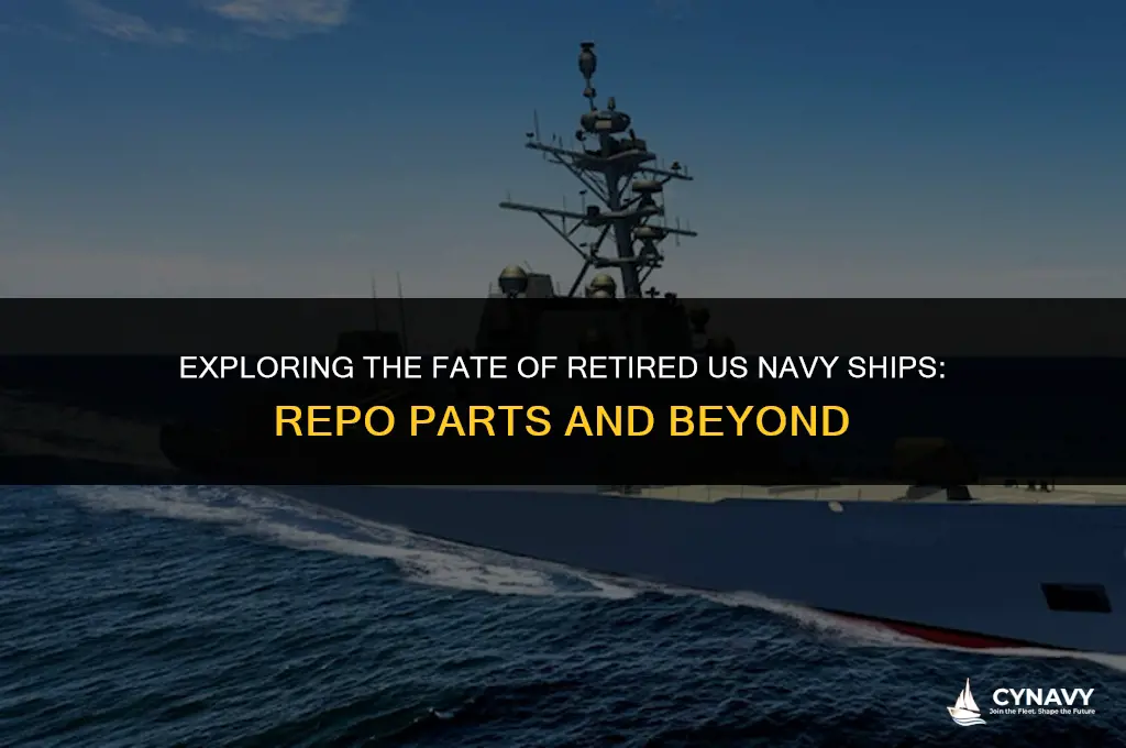 did us navy award repo parts of old ships