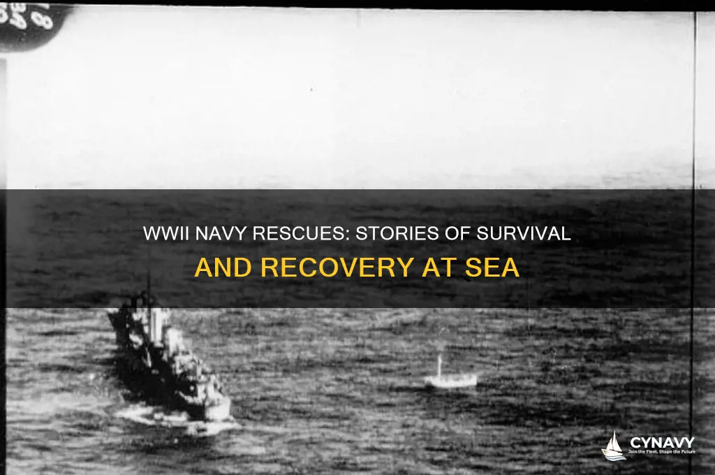 did ww2 navy members get rescued