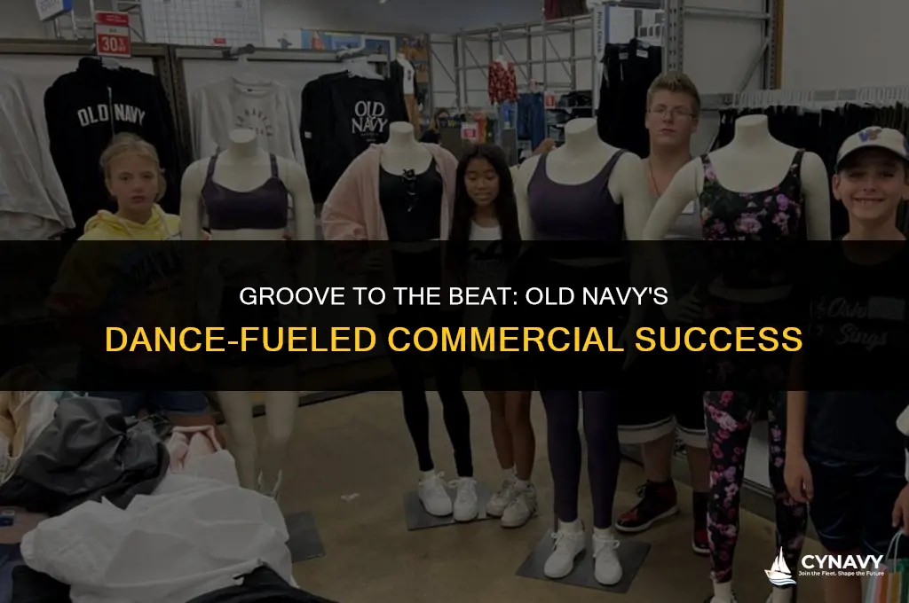do a little dance old navy commercial