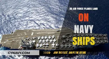 Do Air Force Planes Land on Navy Ships?