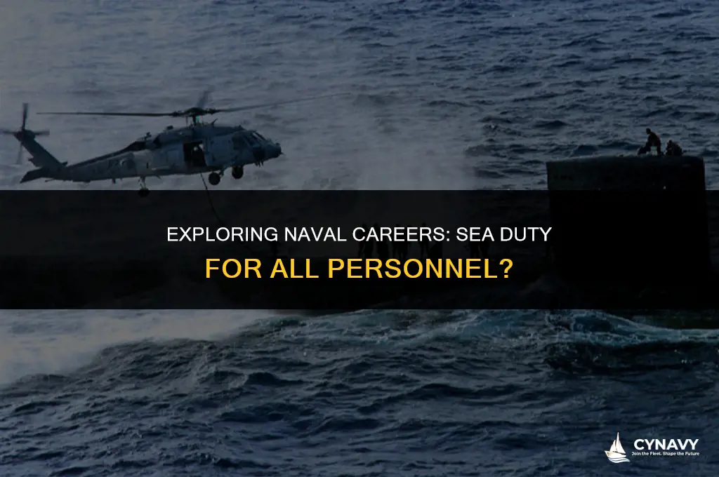 do all navy personnel go to sea