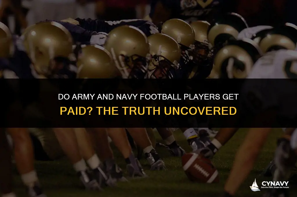 do army and navy football players get nil money