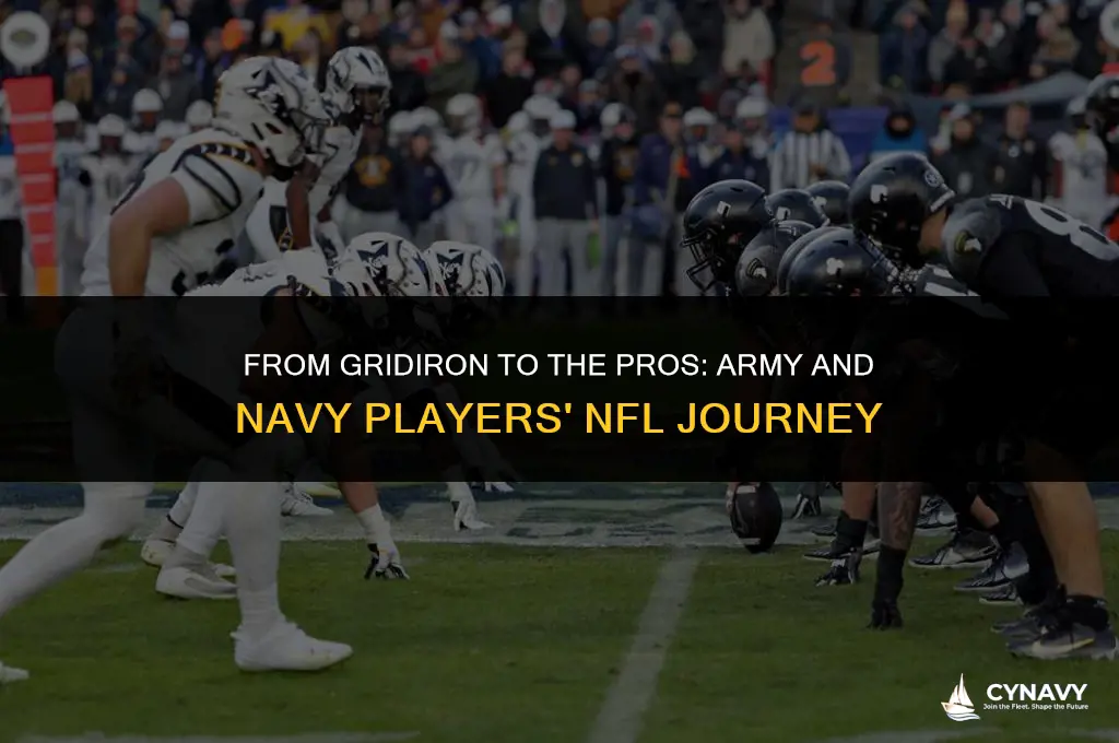 do army and navy football players go to the nfl