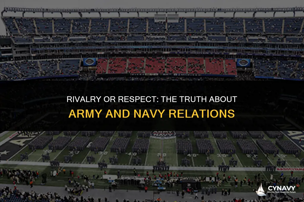 do army and navy hate each other