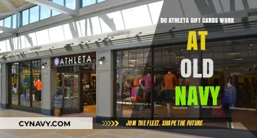 Can Athleta Gift Cards Be Used at Old Navy?