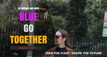 Harmonious Hues: Pairing Brown and Navy Blue in Style