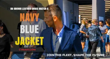 Elevate Your Style: Pairing Brown Leather Shoes with a Navy Blue Jacket