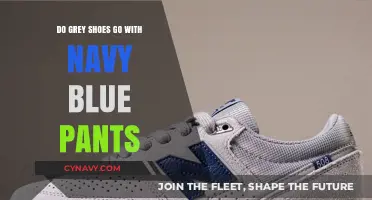Elevate Your Style: Pairing Grey Shoes with Navy Blue Pants
