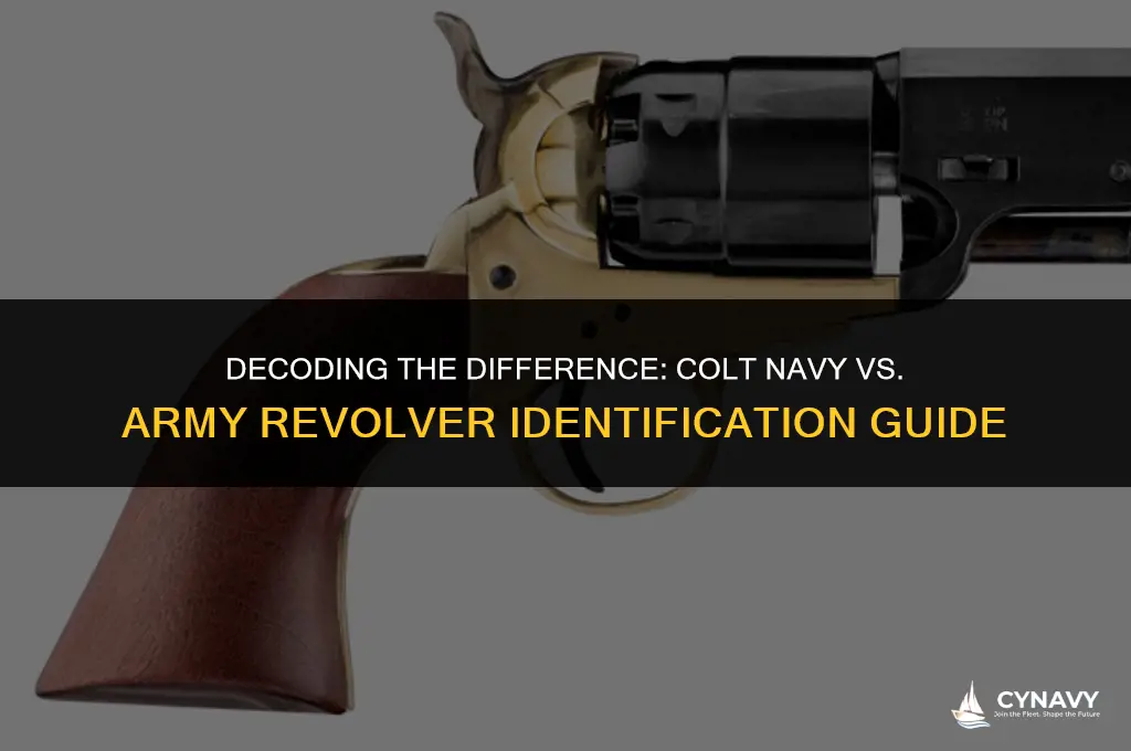 do i have a colt navy or army