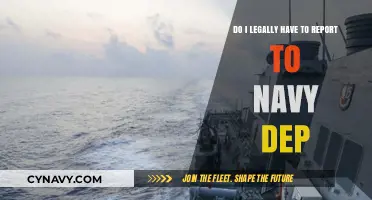Legal Obligations: Reporting to the Navy Department
