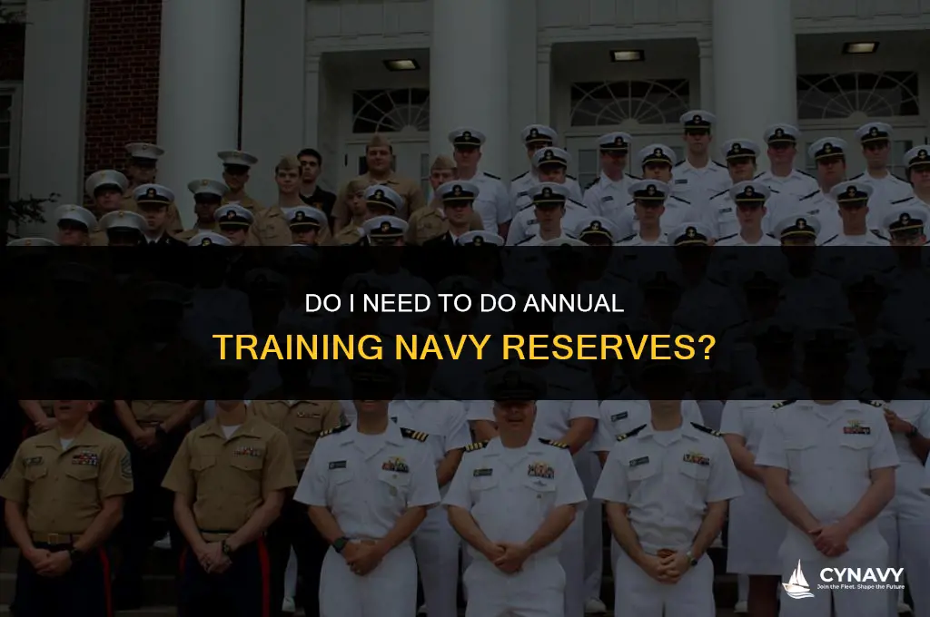 do i need to do anual training navy reserves