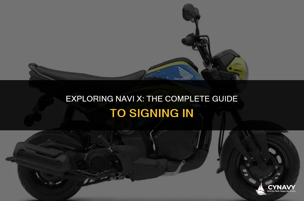 do i need to sign in to navi x