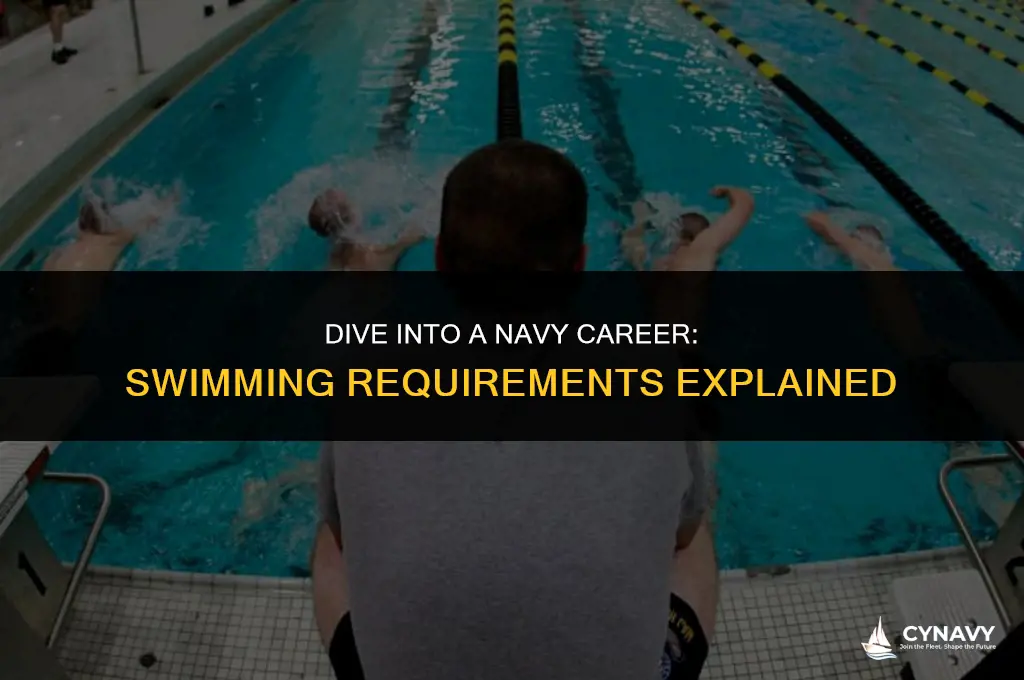 do i need to swim to join the navy