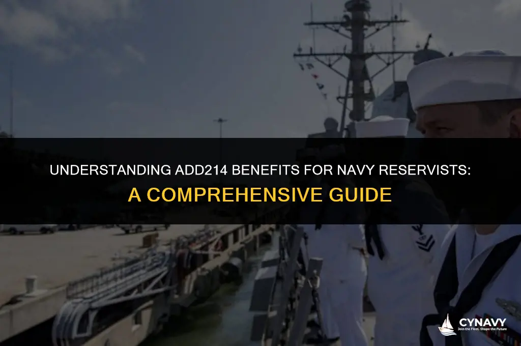do i receive add214 if i were in navy reserves