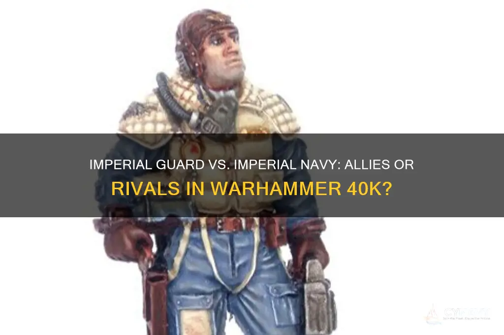 do imperial gaurd and imperial navy get along 40k